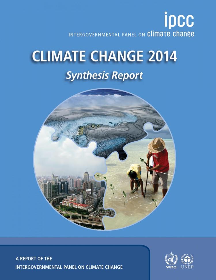 IPCC AR5 Report cover