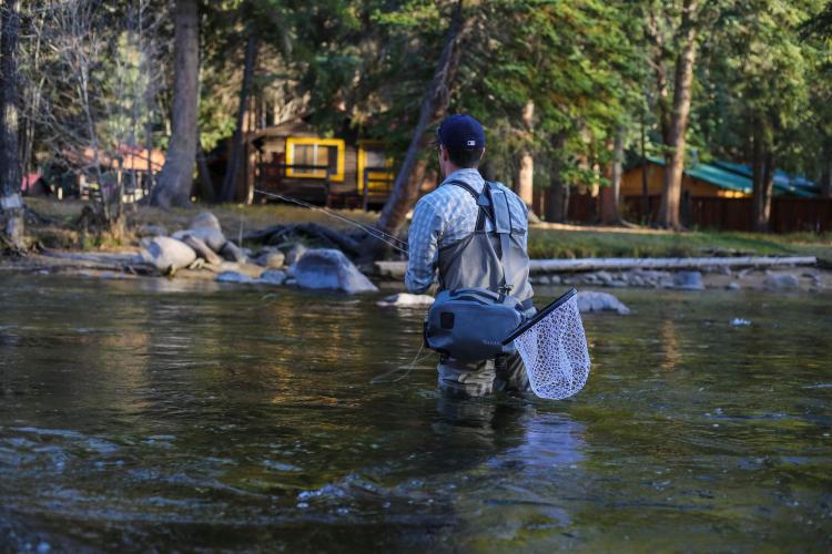 Fly fishing
