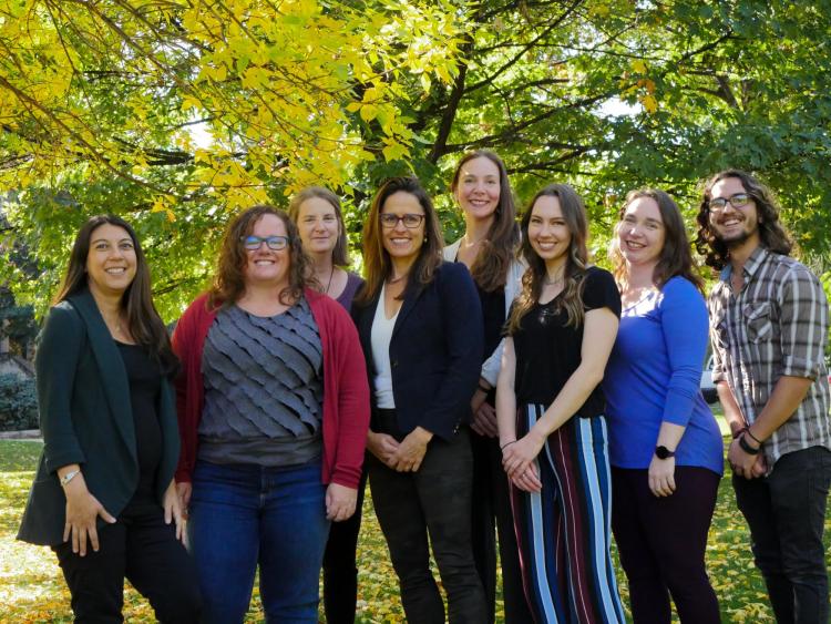 the Center for Resilience and Well-Being team members posing for a photo