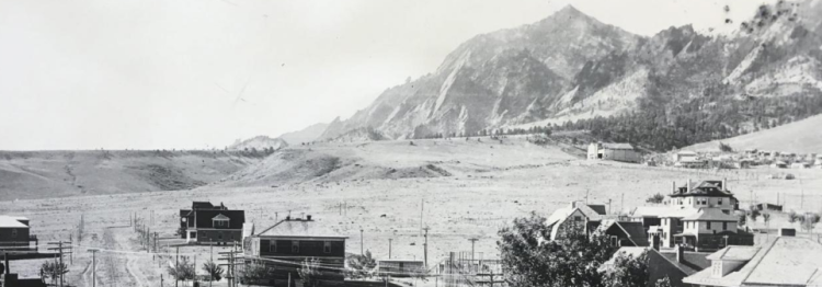 University Hill in the 1800s