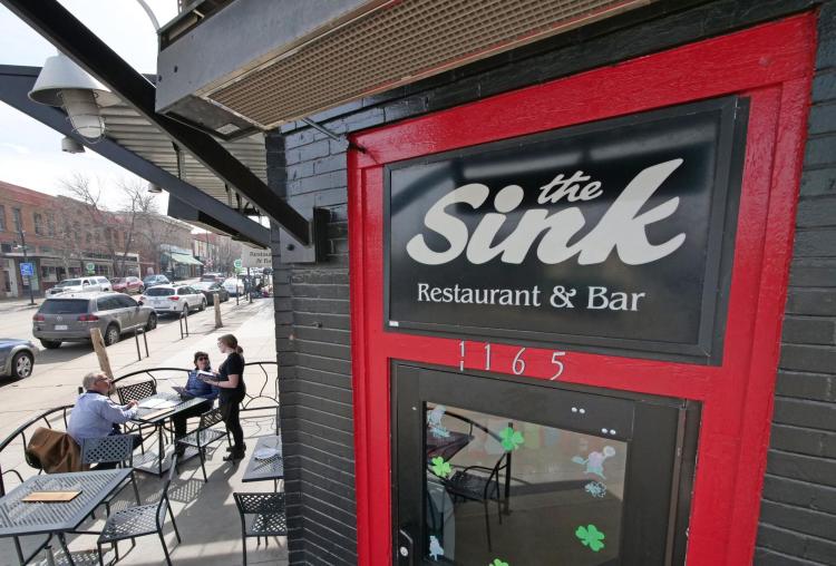 The Sink Restaurant & Bar front door
