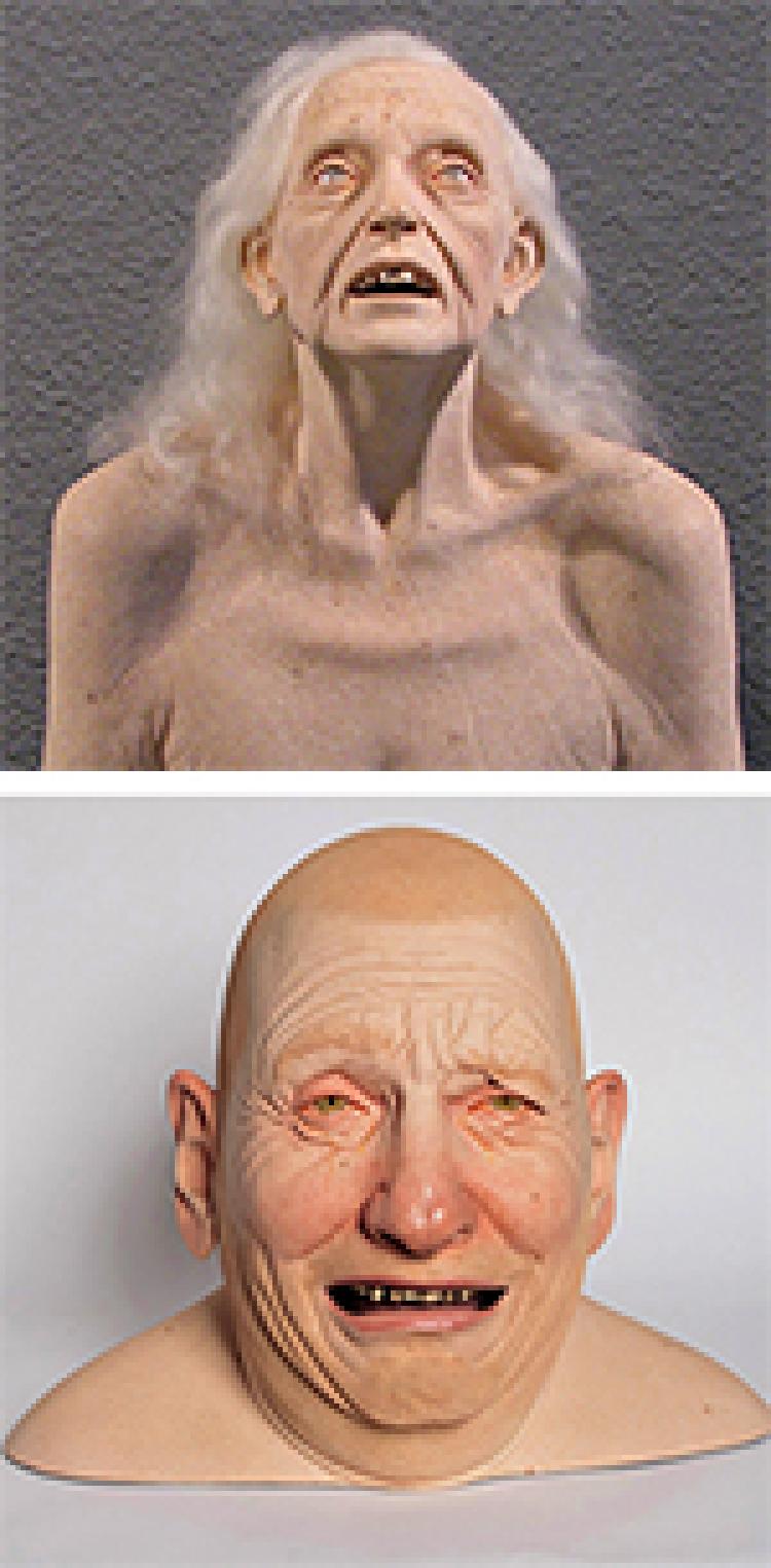 Ceramic sculptures by Tip Toland