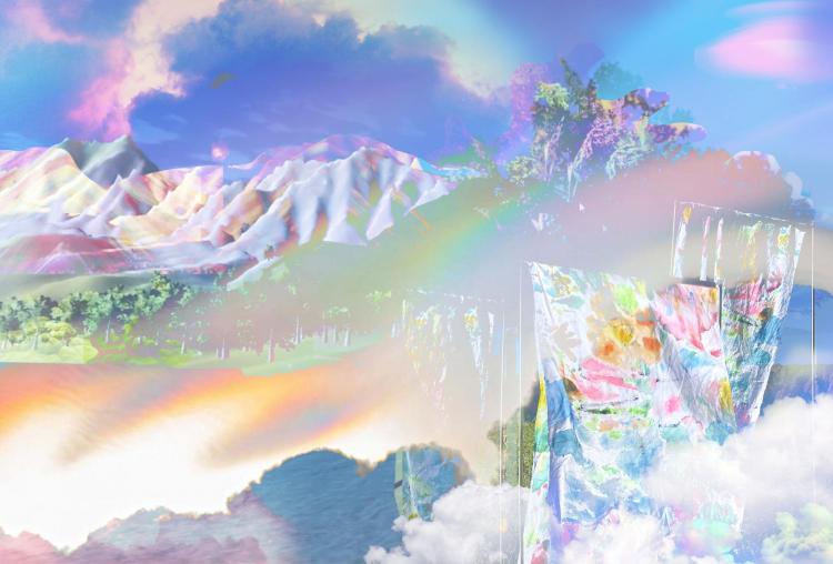 Virtual world of flags