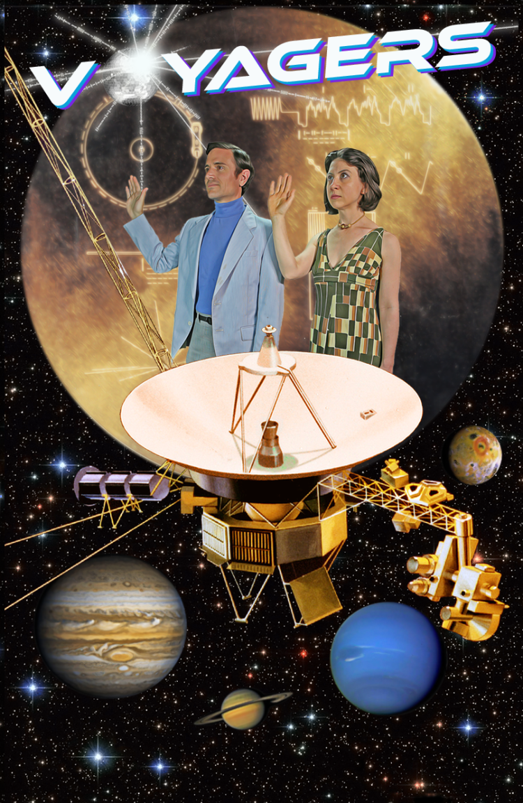 Poster for the "Voyagers" musical