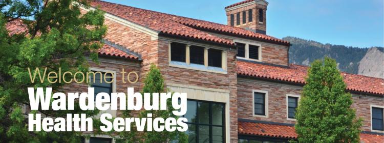 Welcome to Wardenburg Health Services, image of building