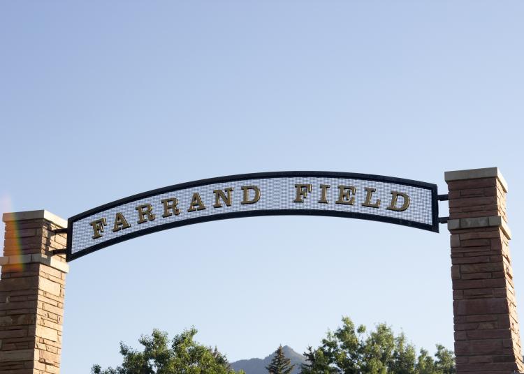Farrand Field entrance