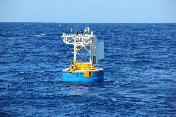 WHOTS buoy off the coast of Hawaii