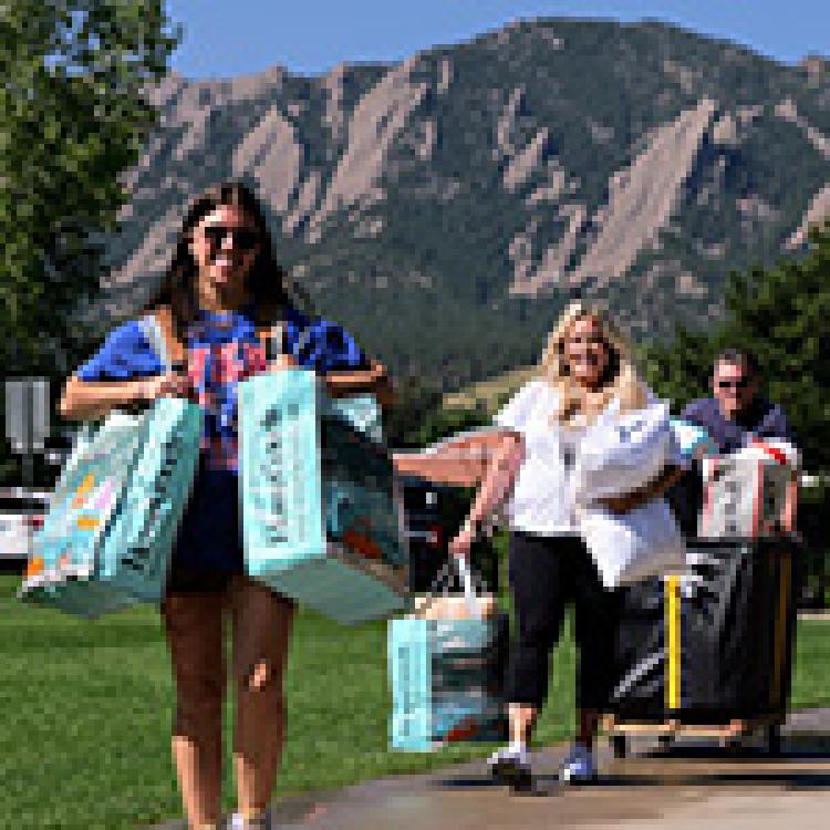Scenes from move-in 2023