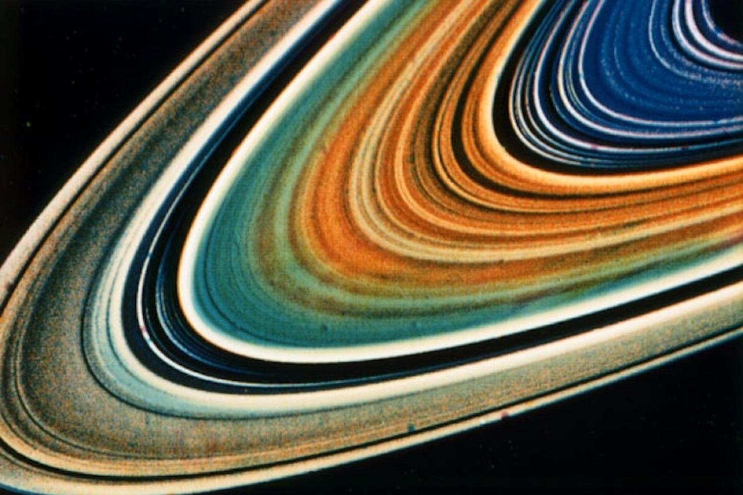 Colorful rings in space
