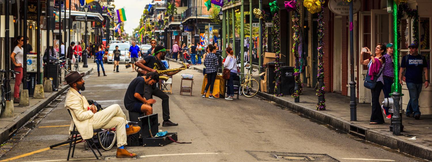 jazz musicians in New Orleans 