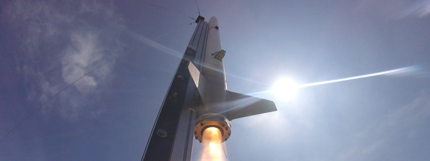 10-foot rocket launching