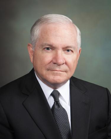 Former Secretary of Defense Robert Gates