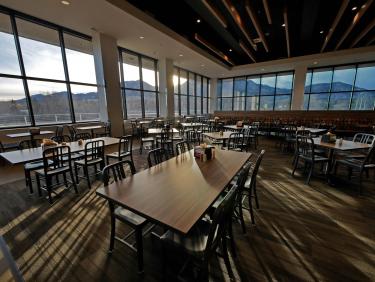 Village Center Dining and Community Commons west dining hall