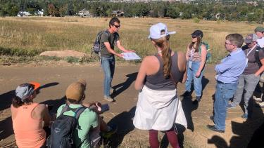 Hike with a scientist at Chautuaqua park in Boulder