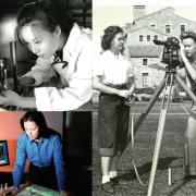 Female engineers at CU Boulder over the years