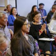 An audience at the Diversity and Inclusion Summit