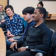 Graduate students attend a 2018 Diversity and Inclusion Summit session