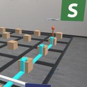 Still image of the augmented reality experience for Minesweeper