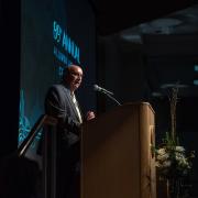 Chancellor Philip DiStefano at the 89th Annual Alumni Awards ceremony