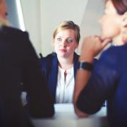 Young person in interview