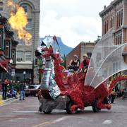 Annual Artocade art car festival in Trinidad district