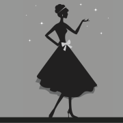 Silhouette of Barbie