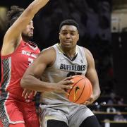 CU mens basketball player