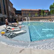 The Buff Pool at the Student Recreation Center