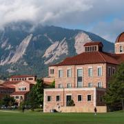 Koelbel Building as viewed from Business Field