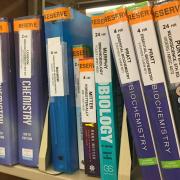 Course reserves textbooks at the University Libraries