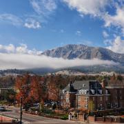 Clouds loom over University Hill
