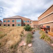 accessible garden on campus