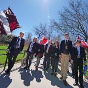 2022 Conference on World Affairs procession