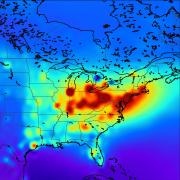 Map of emissions