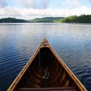 Canoe on the water