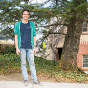 Mechanical engineering doctoral student David Pfotenhauer