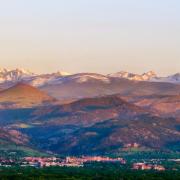 A view of Boulder from Davidson Mesa.