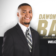 DaWon Baker welcome image