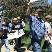 Denver Post protesters