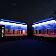 Luminous mobile ticket centers designed by CU Boulder students