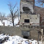 foundation of a home destroyed by the Marshall Fire