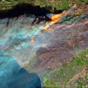 2017 wildfire on California coast