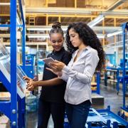 Two female engineers