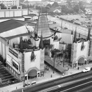 black and white image of Graumins Chinese Theater