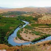 The Greater Zab River in Iraqi Kurdistan