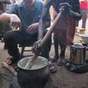 Mike Hannigan learning to cook