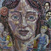 Mosaic depicting Latino History in Boulder County 