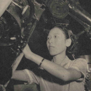 A young Hisako Koyama