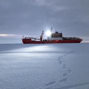A vessel in the Arctic (Igor Vasilevich)