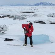 Ice shelf breakup